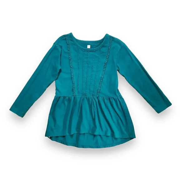 Tea Collection | Teal Tunic Top (5) - Picture 1 of 4